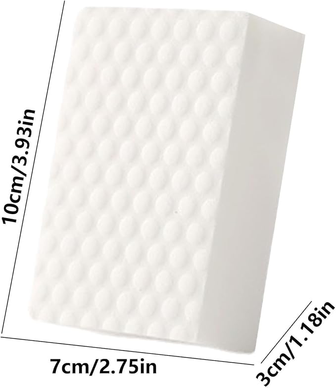 2X Density Magic Melamine Sponge Foam Pads Cleaning Sponge Erasers Household Cleaning Sponges for for Use on Sinks, Kitchen, Bathrooms, Walls, Floors, Bathtubs, Shoes, Furniture, Cars
