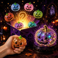 Halloween Pumpkin Squishy Mystery Box Surprise Squishy with Hidden Rare Glitter Edition, Soft Slow-Rising Sensory Fidget for Adults, Fun Collectible Gift for Fall & Halloween，1 Packs