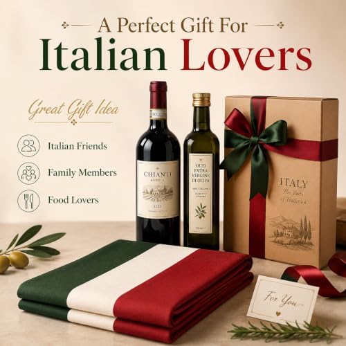 Italian Party Decorations - Italian Flag Table Runner