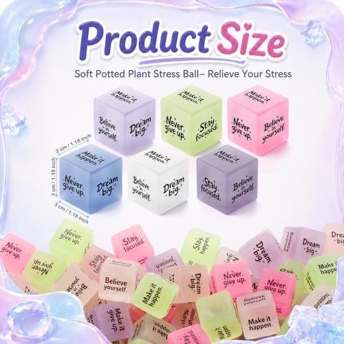 Thenshop 30 Pcs Inspirational Gifts Ice Cube Relief Favors for Party Supply
