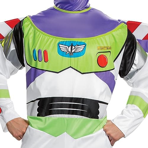 Disguise Toy Story Buzz Lightyear Deluxe Costume, Officially Licensed Toy Story Costume for Adults