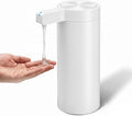 Touchless Automatic Soap Dispenser – 3 Adjustable Dispensing Modes, Fast Sensor, USB Rechargeable Soap Dispenser for Kitchen & Bathroom, Stainless Steel, White