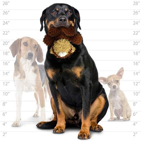MIGHTY® 2 Pack Microfiber Medium Monkey Dog Toys | Ultra Durable Plush Toy with Multiple Layers & Reinforced Seams , Washable and Floats , Mighty® Construction