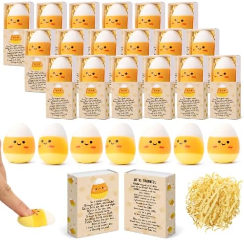 24 Sets Fall Candy Corn Gifts Christian Halloween Party Favors