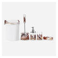 Bathroom Toiletry Set Toothbrush Cup Toilet Brush Trash Can Soap Box Hand Sanitizer Bottle