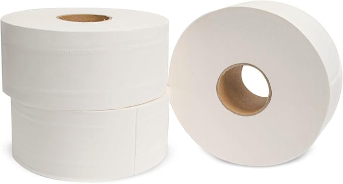 Morcon Paper VT110 Morsoft Millennium Jumbo Bath Tissue, Septic Safe, 2-Ply, White, 750 ft, 12 Rolls/Carton