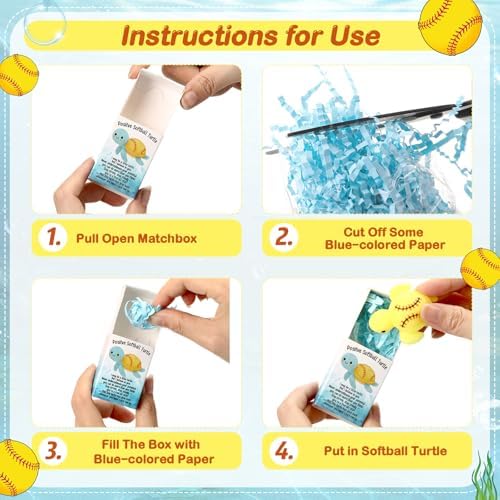 25 Sets Softball Gifts Sport Positive Party Favors
