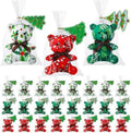 Poen Christmas Mini Plush Bears Red Green White Holiday Soft Stuffed