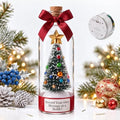 Recordable Christmas Tree in a Bottle