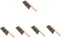 minkissy 5pcs Fireplace Brush Hand Broom Cleaning Accessory Mantel Brush Material