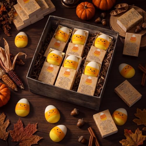 24 Sets Fall Candy Corn Gifts Christian Halloween Party Favors