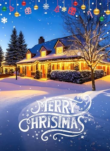 Vintage C9 Christmas Lights Outdoor, 150 Feet C9 String Lights with 150 LED C9 Plastic Bulbs, Waterproof Connectable Christmas Tree Lights for Roofline Garden Patio Backyard Cafe Decor, Warm White