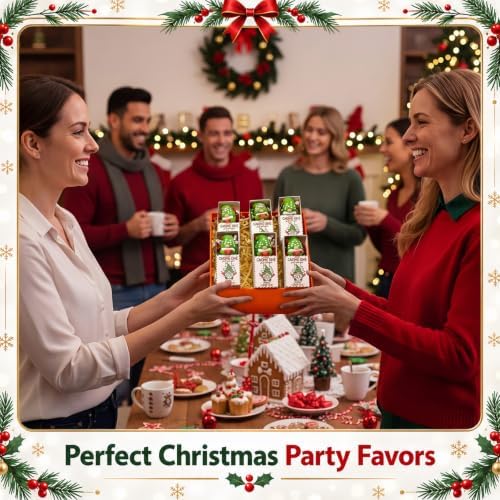 150 Sets Christmas Positive Gifts Gnome Party Favors with Boxes
