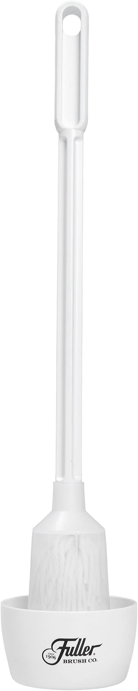 Fuller Brush Toilet Bowl Swab with Handy Holder Caddy – Toilet Swab with Soft Non-Scratch Head, Long Handle, Deep Cleaning Under Rim