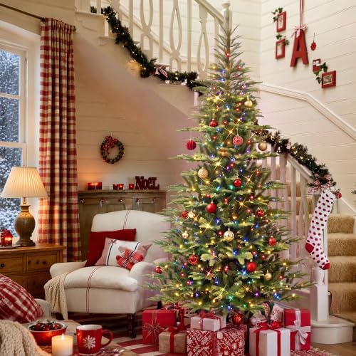 HOLLO STAR 5.5ft Aspen Prelit Christmas Tree, 280 LED Lights, App Control