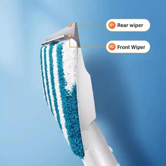 Squeegee for Window Cleaning,Squeegee for Window Cleaning with Spray, New Double-Sided Spray Expansion Window Cleaner, Spray Window Cleaning Brooms, Detachable Assembly Glass Cleaning Mop, 3