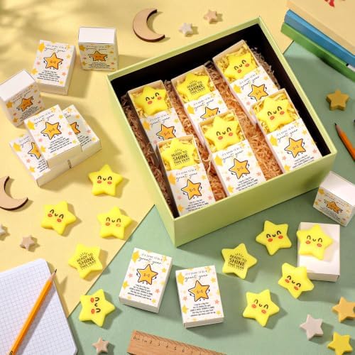 Wettarn 24 Sets Back to School Gift for Students Star Balls