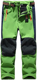 Jessie Kidden Kids Boys Girls Youth Waterproof Hiking Ski Snow Fleece Pants