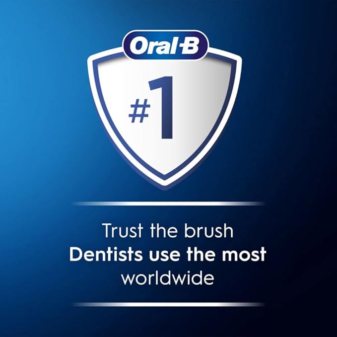 Oral-B Pro 1000 Rechargeable Electric Toothbrush, Pink, 3 Replacement Brush Heads