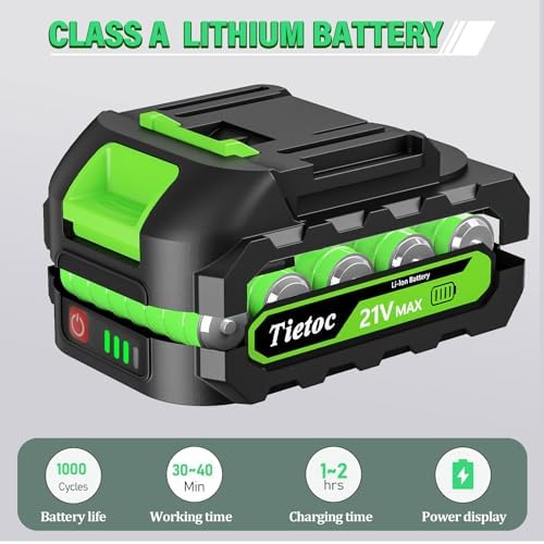 Tietoc Chainsaw 6 Inch Mini Electric Chainsaw Cordless Battery Powered, Hand Held Saw for Wood/Trees Trimming, Tools for Household and Garden, Chain Saw Gift for Men Dad Husband Fathers Gardener 2026
