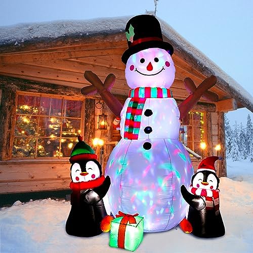 Christmas Inflatables Outdoor Christmas Decorations for Yard 6FT Snowman