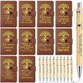 Spakon 20 Pcs Christian Prayer Journals with Pens, Spanish Tree of Life