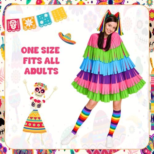 3 Pcs Halloween Pinata Costume Set
