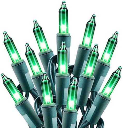 Minetom St. Patrick's Day String Lights, 100 Count 20 Ft Incandescent Bulb