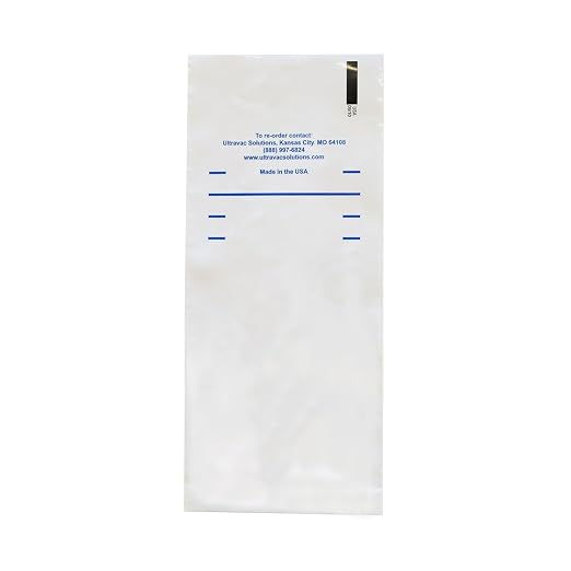 UltraSource Meat Freezer Bags, 1lb. White (Pack of 1000), for Packaging Meat