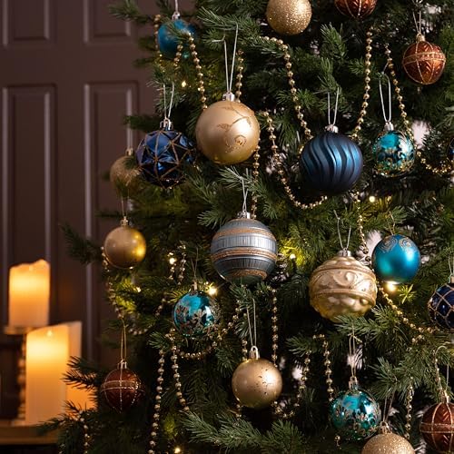 Valery Madelyn 16ct Christmas Tree Decorations Ball Ornaments 3.15 Inches