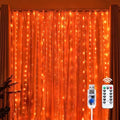 Brightown 300 LED Fairy Curtain Lights, 9.8ft x 9.8ft Curtain String Lights