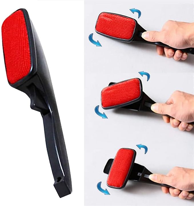 Handle Roller Dust Cleaner Magic Clothing Clothes Pet Hair Remover Lint Cleaning Fabric Brush Fluff Dry Coat Suit