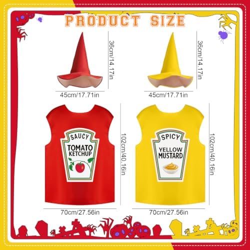 Halloween Group Couple Costume Hot Dog Ketchup Mustard Halloween Costumes