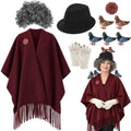 10 Pcs Halloween Movie Pigeon Costume Set for Women