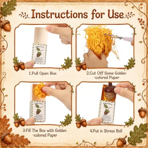 36 Sets Thanksgiving Positive Gifts Fall Party Favors Relief Trinkets