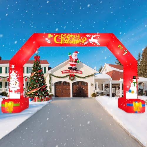 Kalolary 20FT Long Christmas Inflatable Archway