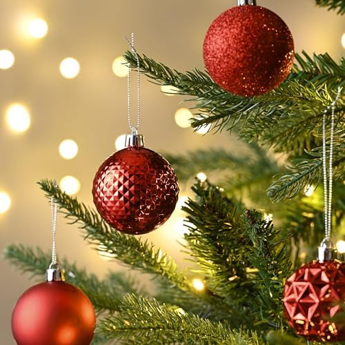 Valery Madelyn 50ct Christmas Tree Decorations Ball Ornaments 2 Inches