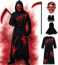 Grim Reaper Costume Kids Halloween Costumes for Boys Scream Costume