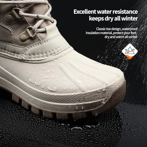 Women Winter Snow Boots | Waterproof Shell | Warm Duck Boots