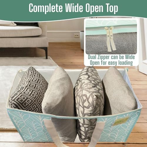 VENO Moving Bags, Wide Open Top, Clear Window, Evergreen, 6 Pack