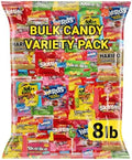 Halloween Bulk Candy Variety Pack 8 LB - Individually Wrapped Candy Mix