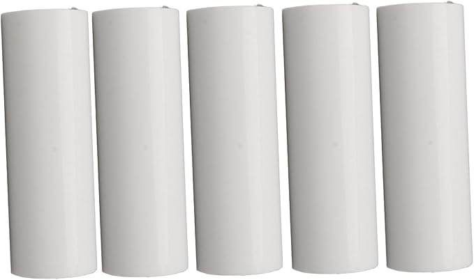 Lint Roller Refills Static Free Extra Sticky Lint Roller Refills for Clothes Pet Hair Removal Lint Remover Roller Refill White 5Pcs (10 Inch)