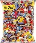 Halloween Bulk Chocolate Candy Variety Pack 2 lb, 90+ Ct Fun Size Assorted