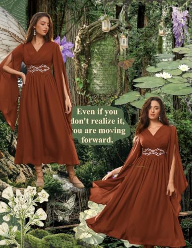 Scarlet Darkness Women's Renaissance Costume V Neck Medieval Fairy Dresses