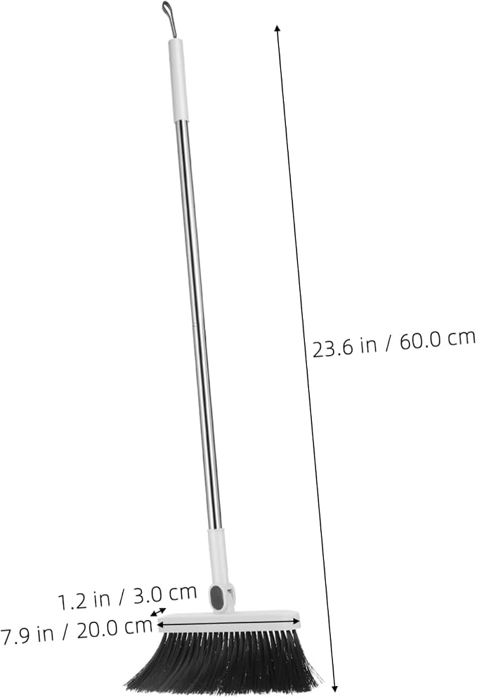 1set Broom Dustpan Set for Home Cleaning Head Sturdy Plastic Space-Saving