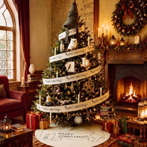 24 Pcs Wizard Christmas Tree Ornaments, Magical Christmas Decor