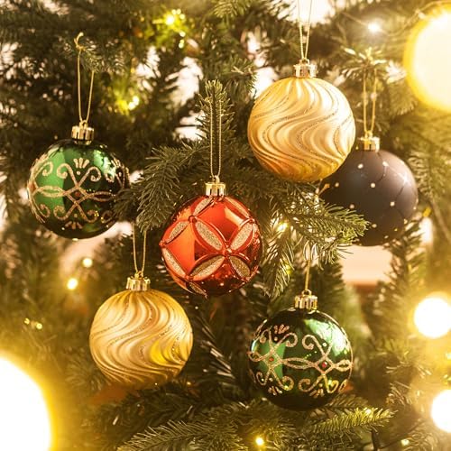 Valery Madelyn 16ct Christmas Tree Decorations Ball Ornaments 3.15 Inches
