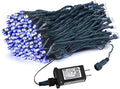 weillsnow Outdoor Christmas Decoration,66 FT 200 LED String Lights with Timer Memory Function,Plug in Waterproof Fairy Lights for Indoor Outdoor Home Room Garden Christmas Party Decor(Blue&White)