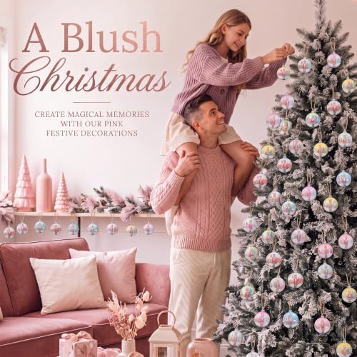 Outus 16 Pcs Christmas Tree Ball Ornaments