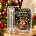 Crystal Christmas Cash Gift Holder Ornament Clear Acrylic Money Decor，A11